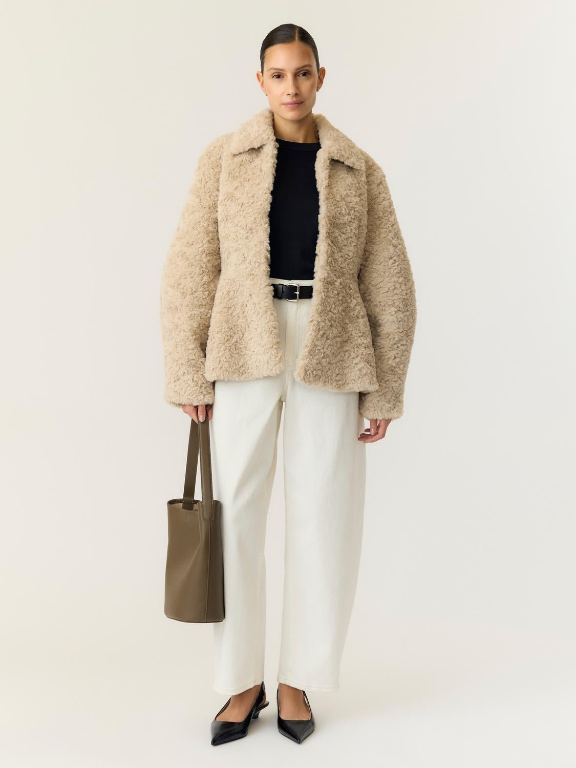 YASFURMA Jacket - Oxford Tan - VERO MODA & VILA Bergvik